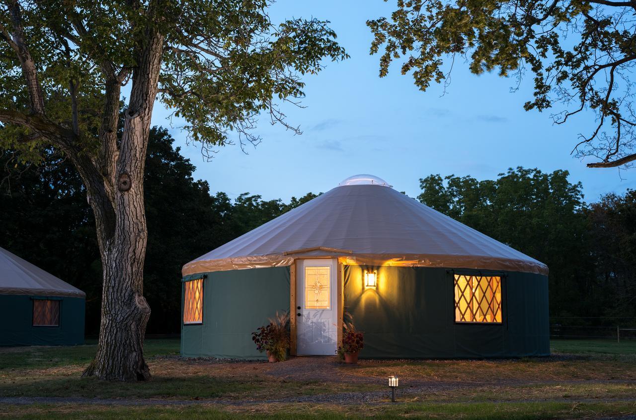Yale Manor B&B&Yurt Glamping Bagian luar foto